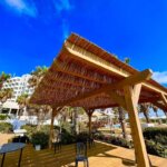 פרגולה מעץ עצי חזון