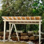 פרגולה עץ עצי חזון